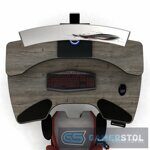 Компьютерный стол DX LUNA 133 SOFT SPORT ELECTRIC (сонома)